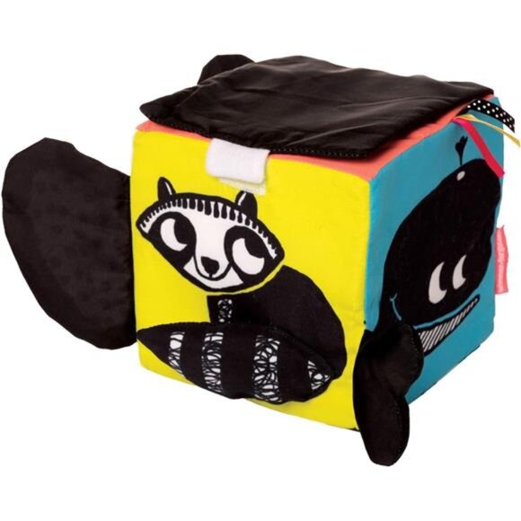 Toy Wimmer-Ferguson Learning Cube Multisensory Soft Baby Activity Toy - Picture 2 of 8